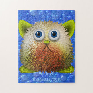 Cute Fuzzy Cartoon Character Art for All Jigsaw Puzzle
