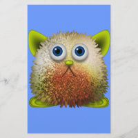 Cute Fuzzy Cartoon Character Art for All