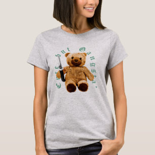 Cute Gangster Teddy Bear T-Shirt