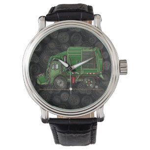 Cute Garbage Truck Trash Truck Watch