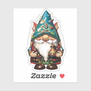 Cute Garden Gnome Sticker