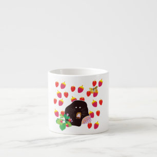 Cute Garden  Mole Espresso Mug