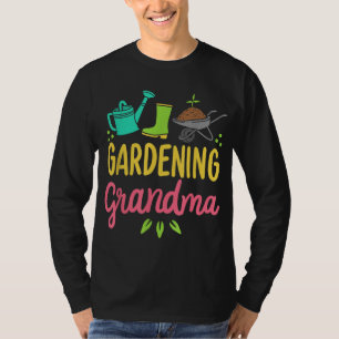 Cute Gardening Grandma Gift Funny Vegetable Garden T-Shirt
