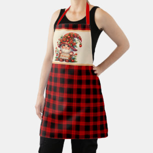 Cute gardening lovers gnome apron