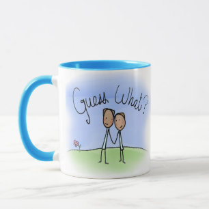 Cute Gay Couple Guess What Mug