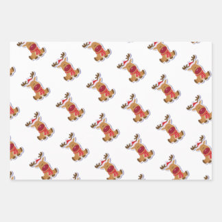 Cute Gazelle Wrapping Paper Sheet