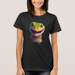 Cute Gecko Wildlife Lizard 1 T-Shirt