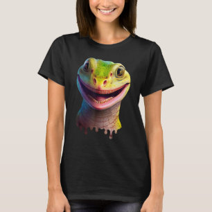 Cute Gecko Wildlife Lizard T-Shirt