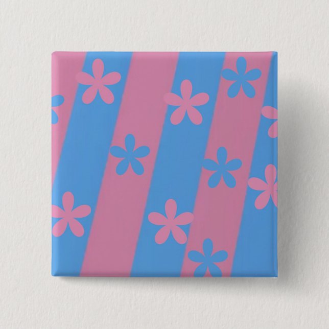 Cute Gender Reveal Ideas,    2 Inch Square Button (Front)