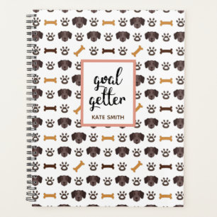 Cute German Short Haired Pointer Planner