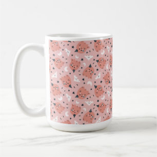 Cute Ghost and Bats Coffee Mug