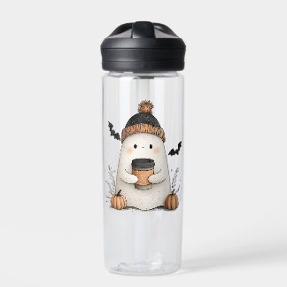 Cute Ghost Baby Outfit – Cozy Autumn Halloween Water Bottle