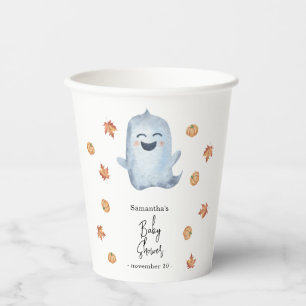 Cute ghost - baby shower paper cups