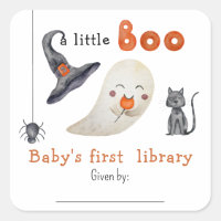 Cute Ghost - Baby's first library