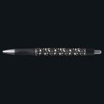 Cute Ghost, Bats & Spiders Halloween Pattern Pen<br><div class="desc">A cute black and white ghost,  bats and spiders pattern. A perfect design for anyone who loves cute illustrations of ghosts,  bats,  spiders and Halloween themed art. An ideal ghost pattern design for Halloween parties,  October Birthday parties,  Halloween home décor and gifts.</div>