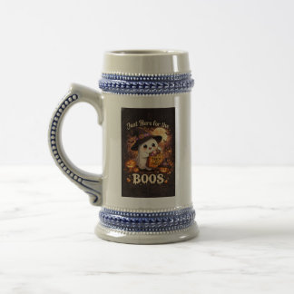 Cute ghost beer stein