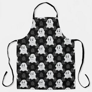 Cute Ghost Blob Design Apron