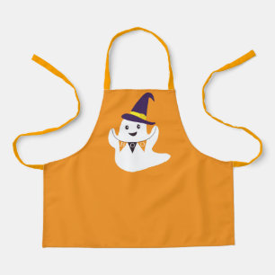 Cute Ghost Boo Apron