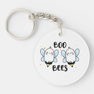 Cute Ghost Boo Bees - Funny Halloween sur blanc