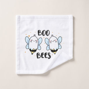 Cute Ghost Boo Bees - Funny Halloween sur blanc