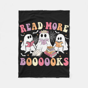 Cute Ghost Book Read More Books Funny Teachers Hal Fleece Blanket