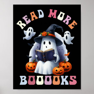 Cute Ghost Book Read More Books Funny Teachers Hal Poster