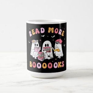 Cute Ghost Book Read More Books Funny Teachers  Magic Mug