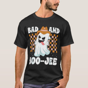 Cute Ghost Boujee Bad And Boo-Jee Halloween T-Shirt