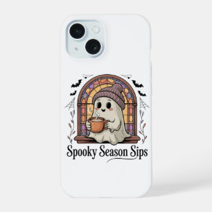 Cute Ghost Coffee Halloween Phone Case 
