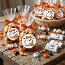Cute Ghost Halloween 1st Birthday Sticker