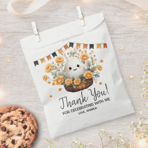 Cute Ghost Halloween Birthday Favour Bag