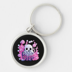 cute ghost Halloween boo pack Keychain