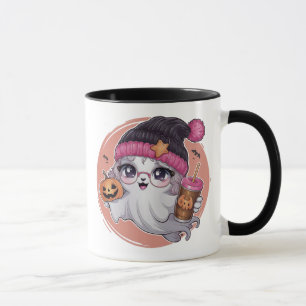 Cute Ghost Halloween Mugs