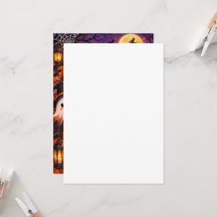 Cute Ghost Halloween Party Invitation Edit