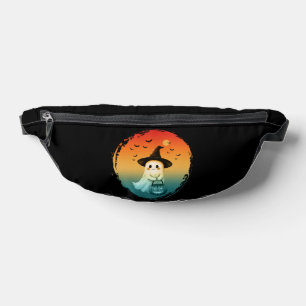 cute ghost halloween pumpkin fall autumn season fanny pack