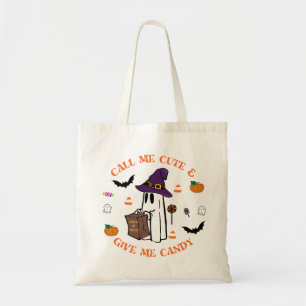 Cute Ghost Halloween Tote Bag