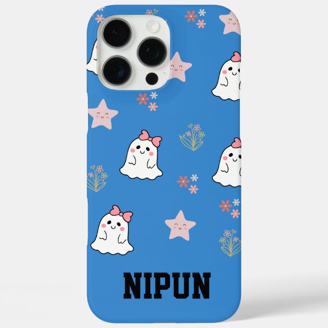 Cute Ghost iPhone / iPad case (Back)