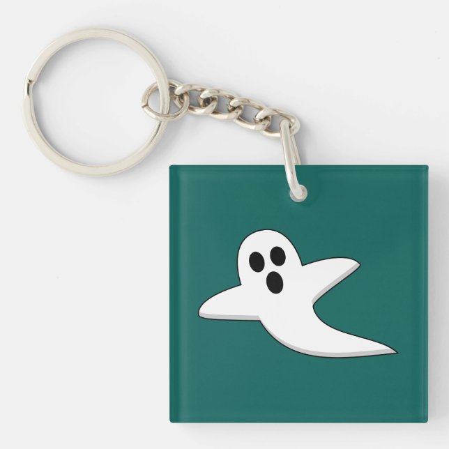 Cute Ghost Keychain (Front)