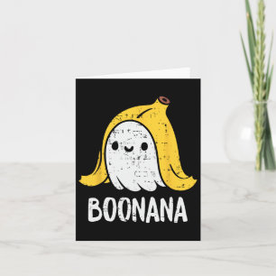 Cute Ghost Nana Halloween Costume Funny Kids Women Card