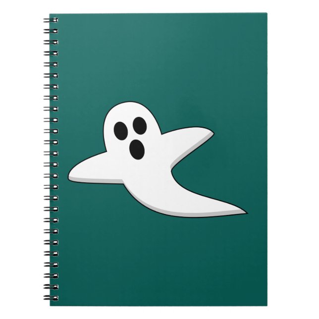 Cute Ghost Notebook (Front)
