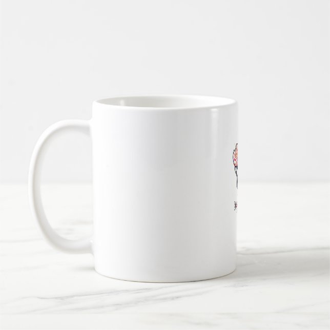 Cute Ghost Nurse Boo Boo Crew Halloween Classic T- Coffee Mug (Left)