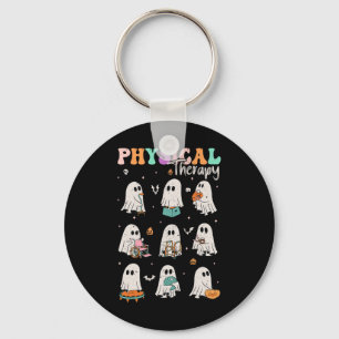 Cute Ghost Physical Therapy Pt Physical Therapist Keychain