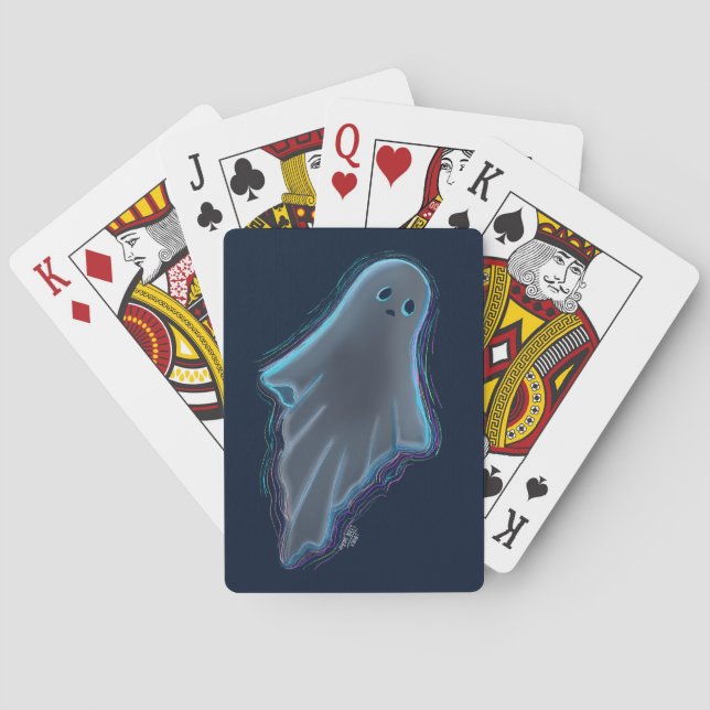 Cute Ghost  Playing Cards (Back)