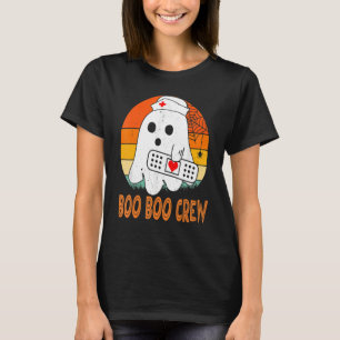 Cute Ghost RN Nurse Halloween Costume Shirts, Boo  T-Shirt