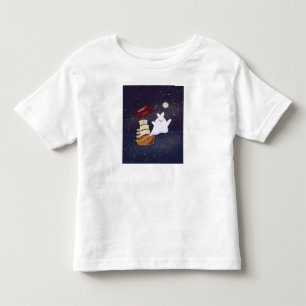 Cute Ghost Ship Halloween Toddler T-Shirt