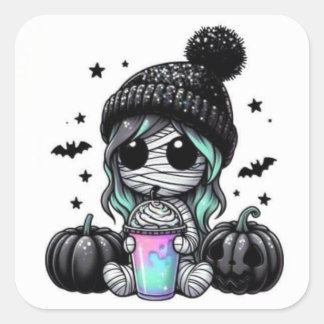 Cute Ghost Sticker – Valentine & Halloween Sweet