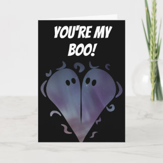 Cute Ghost Valentines Day Card