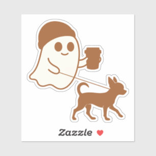 Cute Ghost Walking Chihuahua