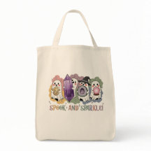 Cute Ghosts Crystals Halloween Magic Aesthetic