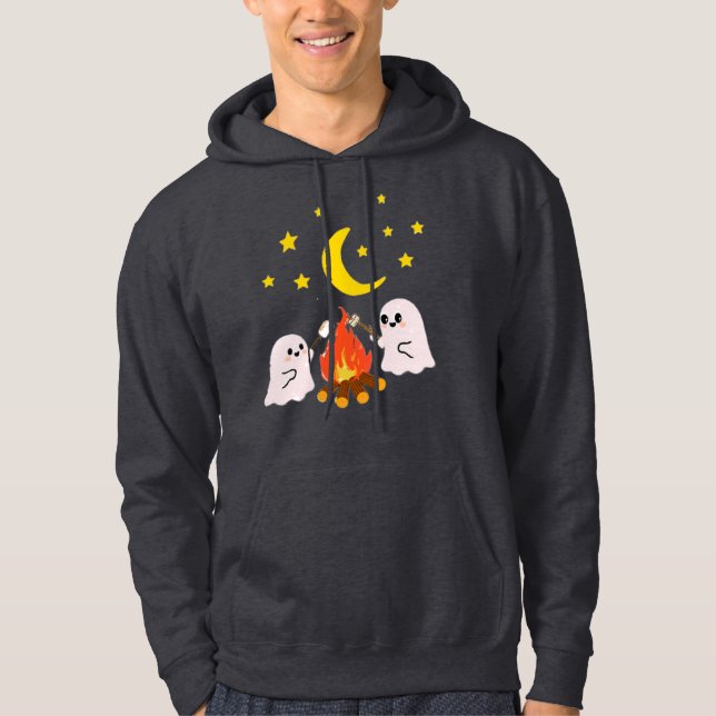 Cute ghosts friends for Halloween  Hoodie (Front)